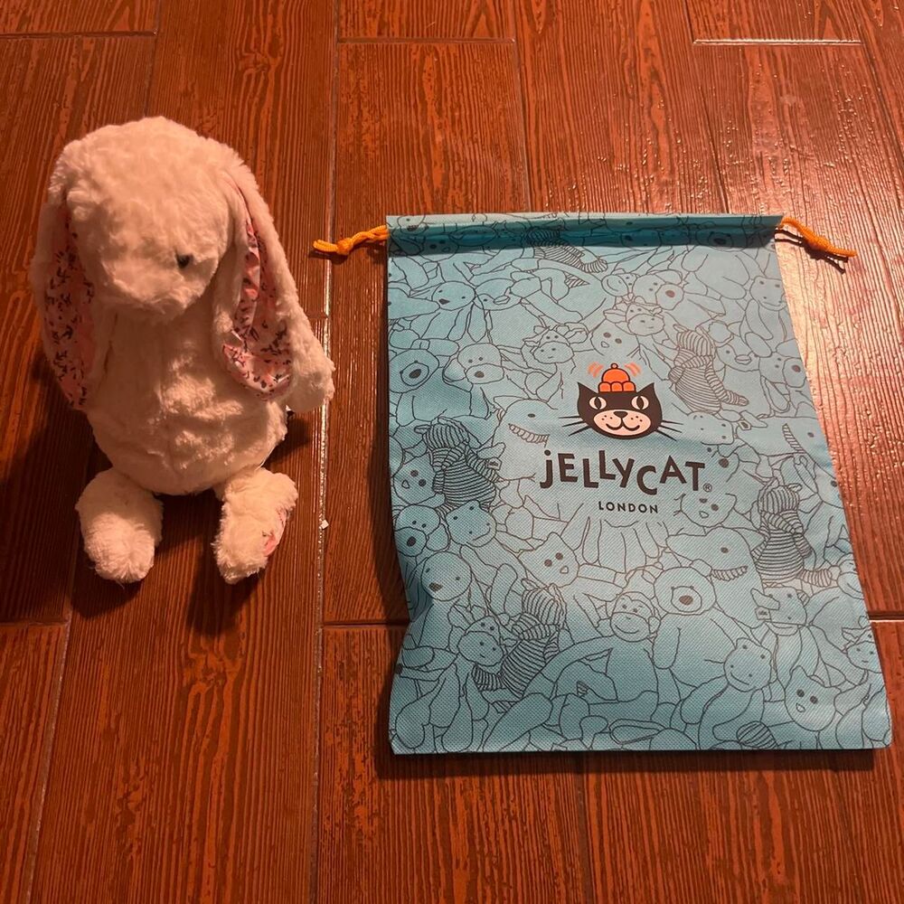 Jellycat Blossom Cherry Bunny WITH TAGS AND BAGS